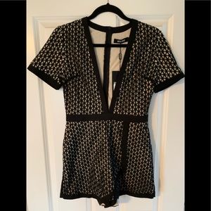 Missguided Lace Romper